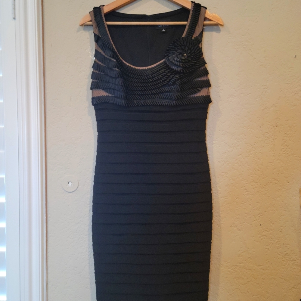 Black evening dress